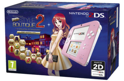Nintendo 2DS Pink Console and New Style Boutique 2 Bundle Nintendo 2DS Pink Console and New Style Boutique 2 Bundle
